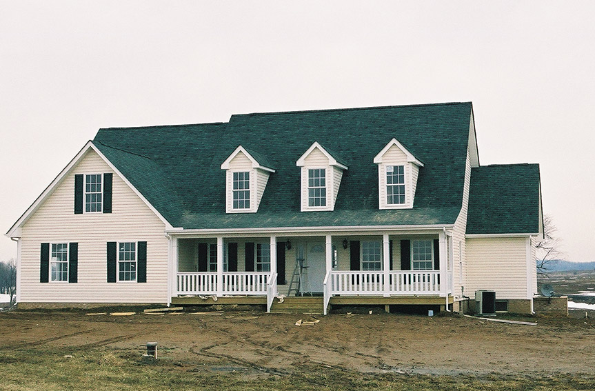 Custom Cape Home- Builders in Frederick County MD- Interior and Exterior Remodeling