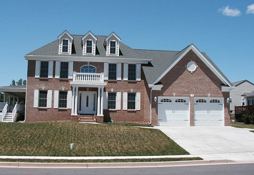 Interior and Exterior View of Custom Home- Builders for Montgomery Count MD